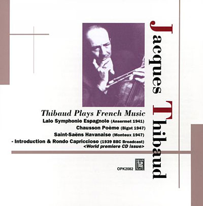 Thibaud j joue de la musique francaise