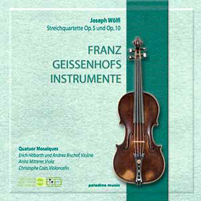 Franz Geissenhofs Instrumente