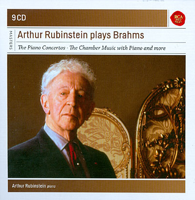 Arthur Rubinstein plays Brahms - Piano concertos - Chamber music with piano