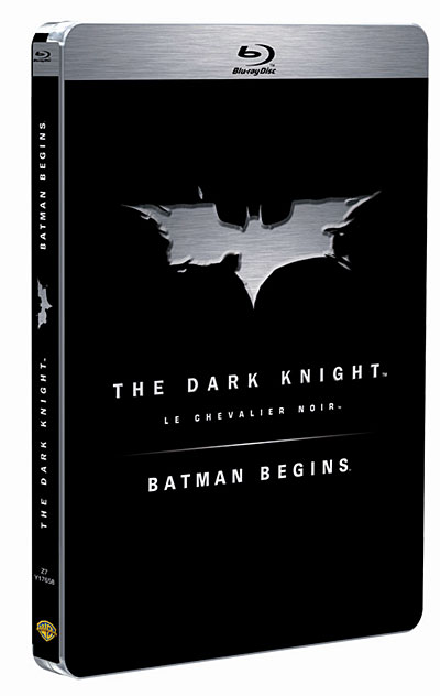 Batman Begins - The Dark Knight - Coffret Blu-Ray - Boîtier Métal - Edition Limitée