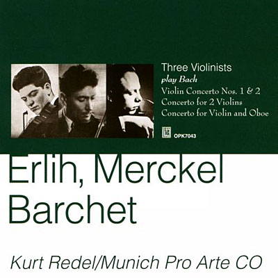 Erlih merckel et barchet jouent bach