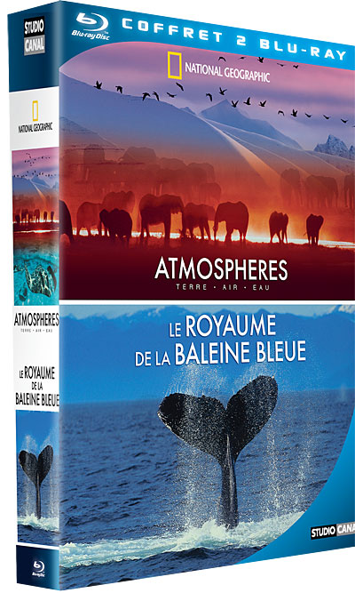 Atmosphères - Le Royaume de la baleine bleue - Coffret Blu-Ray