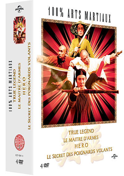 True Legend - Le Maître d'armes - Hero - Le secret des poignards volants - Coffret