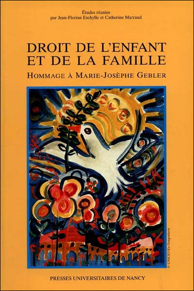 Droit de l'enfant et de la fam
