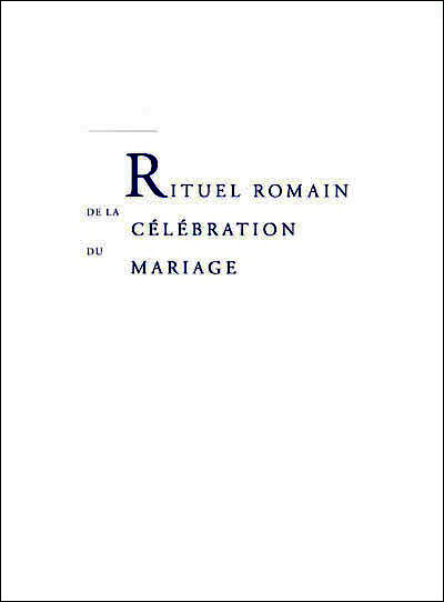 Rituel mariage-ouvrage travail