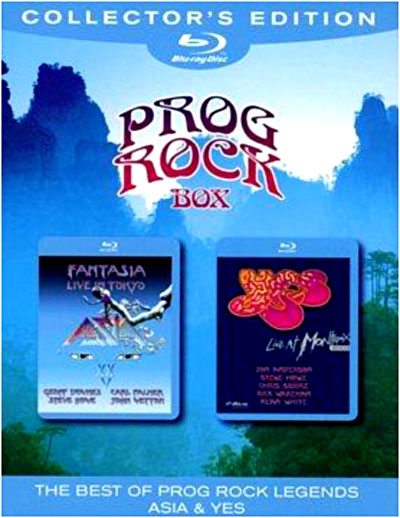 Prog rock box - Fantasia - Live in Montreux - Blu-Ray