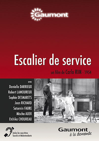 Escalier de service DVD