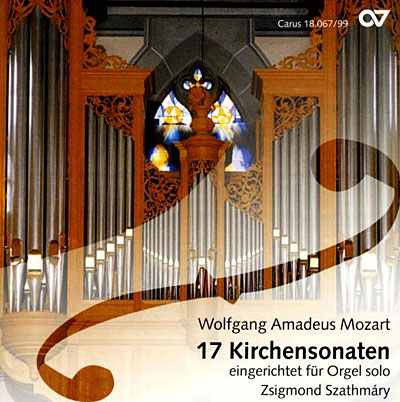 17 kirchensonaten pour orgue