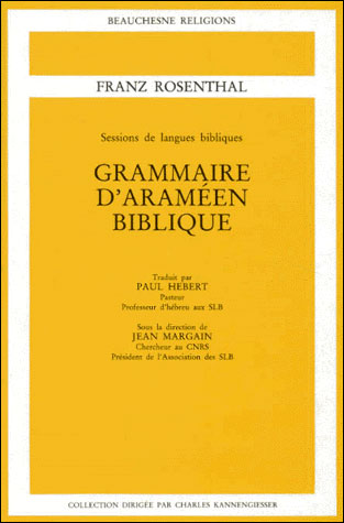 Grammaire d'araméen biblique