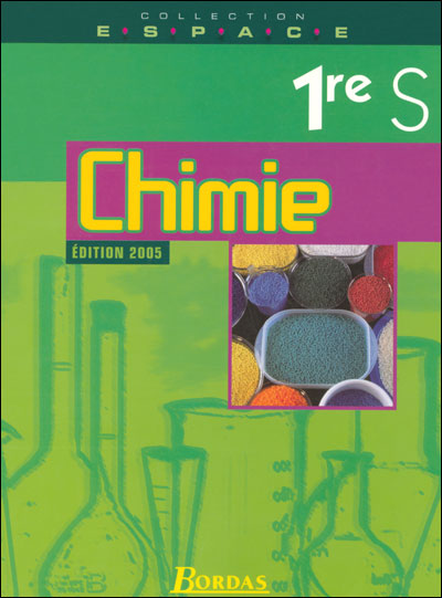 Chimie 1re s espace manuel 05