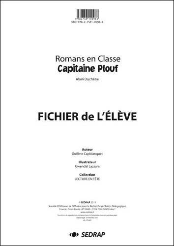 Le capitaine Plouf