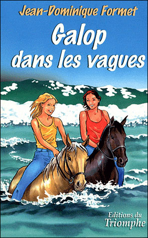 Galop dans les vagues