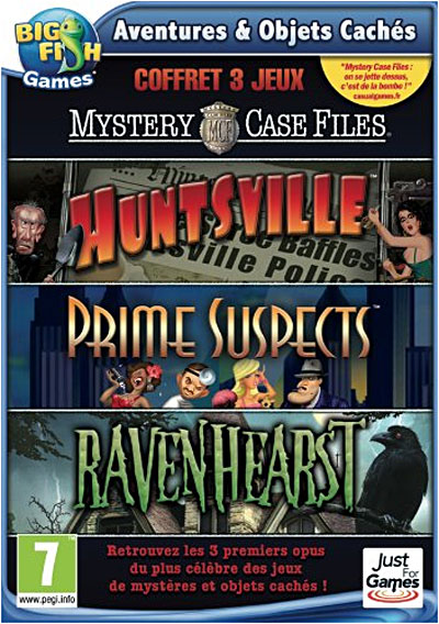 Mystery Case Files Triple Pack - Huntsville + Prime Suspects + Ravenhearst
