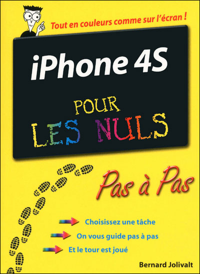 Iphone 4s Pas A Pas Pour Les Nuls Broche Bernard Jolivalt Achat Livre Fnac