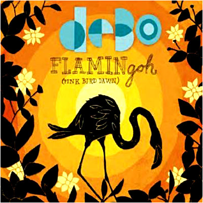 Flamingoh/pink bird dawn