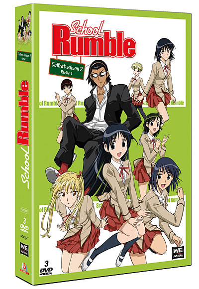 SCHOOL RUMBLE 2 VOL 1-3 DVD-VF