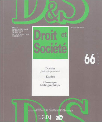 Revue droit et societe n 66 - 2017
