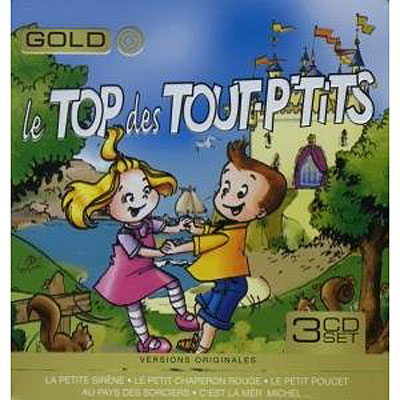 Le top des tout p'tits - Contes et chansons - Gold metal box
