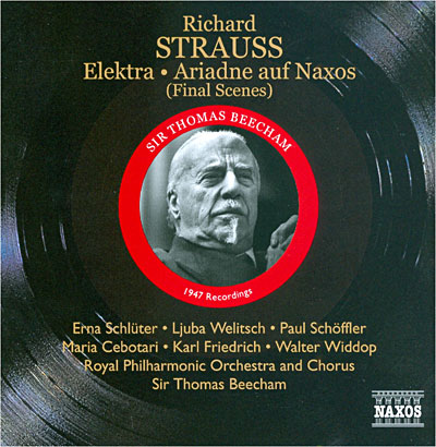 Scènes finales d'Elektra et Ariadne auf Naxos
