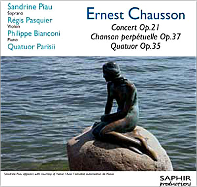 Concert op21 - Chanson perpétuelle op37 - Quatuor op35