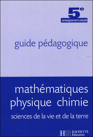 Mathématiques Physique Chimie Svt 5e Segpa Livre Professeur Ed2007 - 