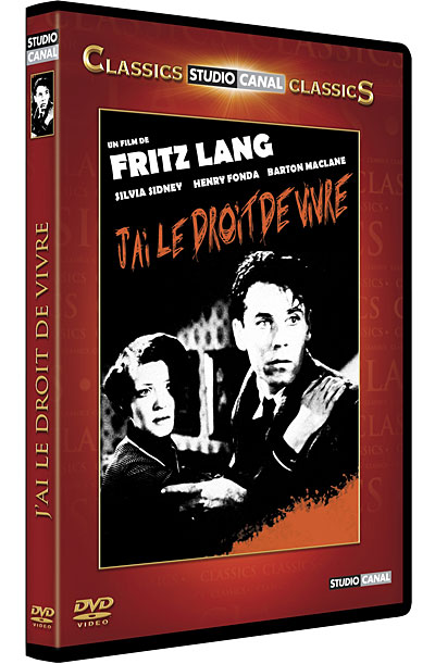 J'ai le droit de vivre - Fritz Lang - DVD Zone 2 - Achat & prix | fnac