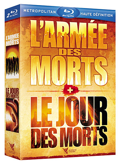 L'Armée des morts - Le jour des morts - Coffret Blu-Ray