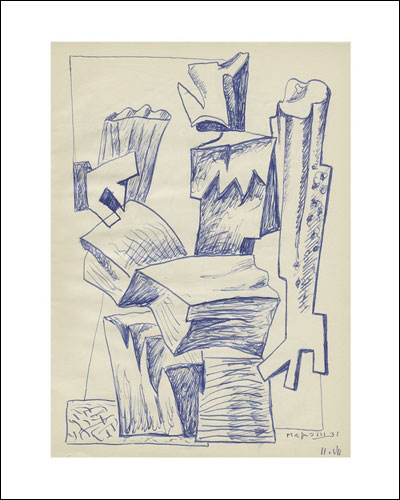 Alberto Magnelli. Pierres