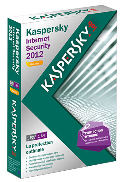 Kaspersky Internet Security 2012 Mise à jour version 3 postes