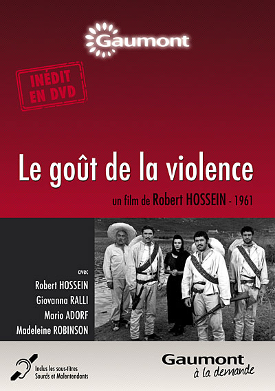 Le goût de la violence DVD