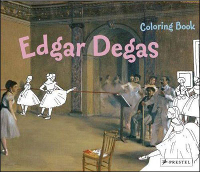 Colouring book Edgar Degas