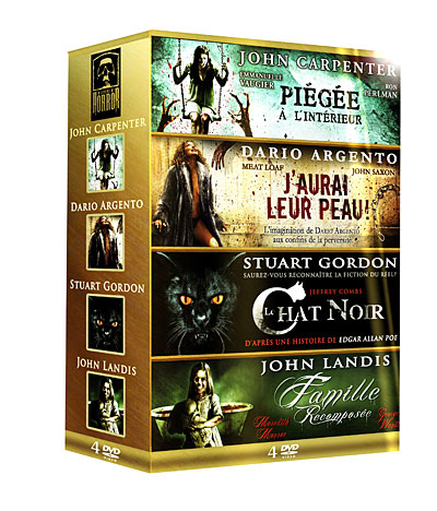 Piégee à l'intérieur - J'aurai leur peau - Le Chat noir - Famille recomposée - Coffret
