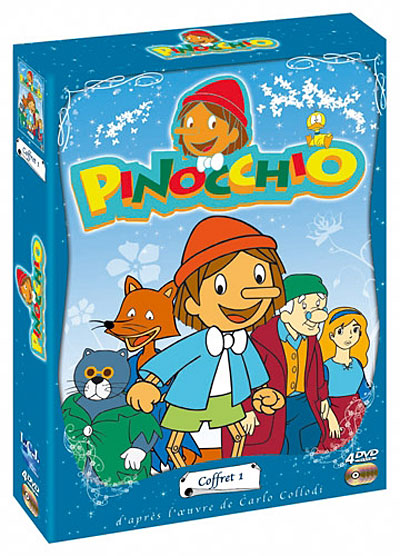 PINOCCHIO 2-COFFRET-4 DVD-VF