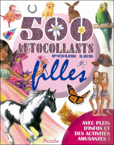 365 autocollants spécial filles - Livre Editions LLC