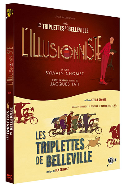 L'Illusionniste - Les Triplettes Belleville - Coffret