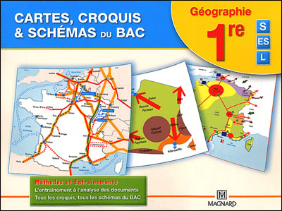 Cartes, croquis et schémas du Bac 1ère S, ES, L