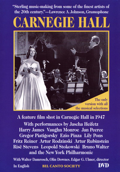 Concert au Carnegie Hall 1947