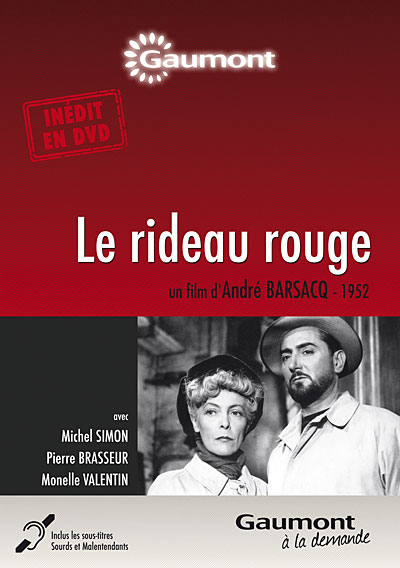 Le rideau rouge DVD