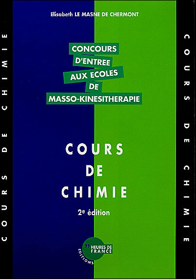 Cours de chimie 2e ed