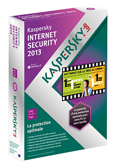 Kaspersky Internet Security 2013 version 1 poste