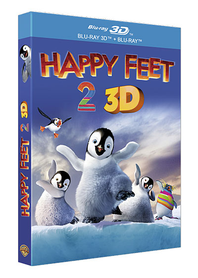 Happy Feet 2 - Blu-Ray - Versions 2D et 3D Active