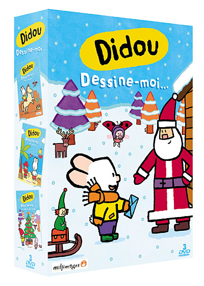Dessine-moi... Un cheval - Un pirate - Un sapin de Noël - Coffret - Volume 3