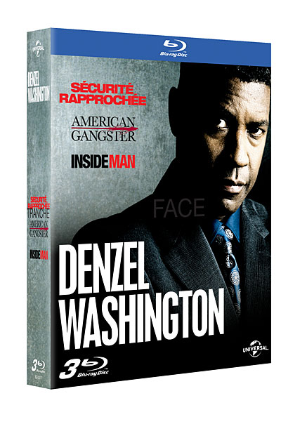Sécurité rapprochée - American Gangster - Inside Man - Coffret Blu-Ray