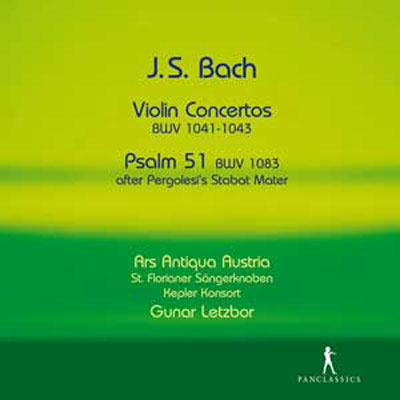 Concerto pour violon - Psaume bwv1083 - Coffret