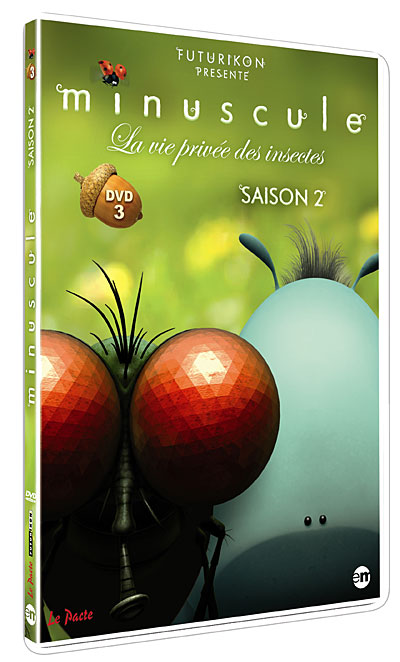Minuscule : La vie privée des insectes Saison 2 Volume 3 DVD