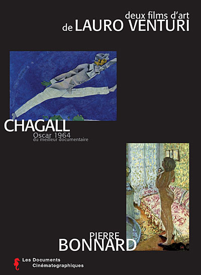 Deux films d'art de Lauro Venturi : Chagall - Pierre Bonnard