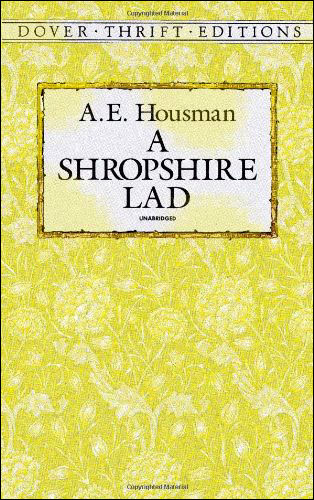 Shropshire lad - A.E. Housman - Poche