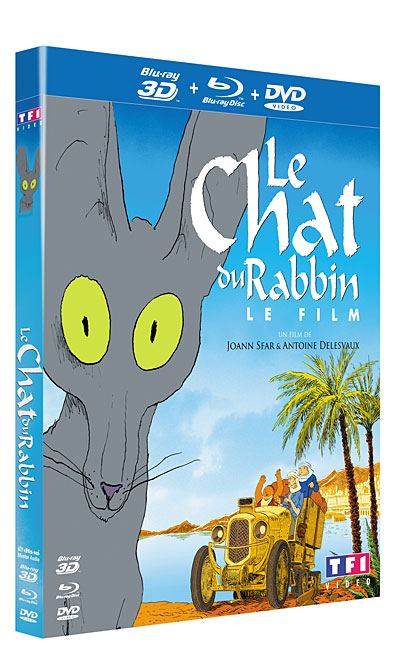 Le Chat du rabbin - Combo Blu-Ray + DVD - Versions 2D et 3D