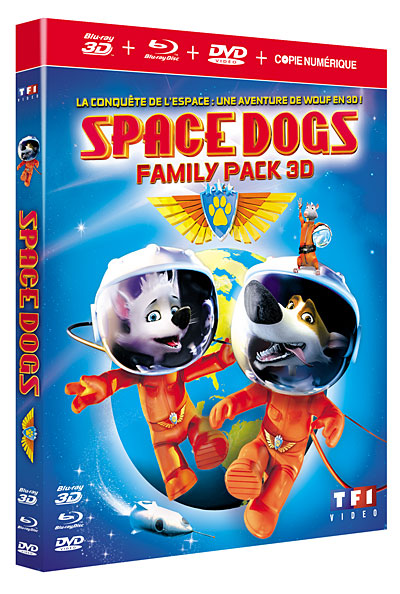 Space Dogs - Combo Blu-Ray 3D + DVD