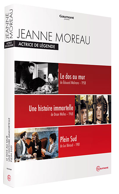 Coffret Jeanne Moreau : Actrice de légende 3 films DVD